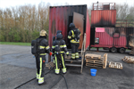 Realistisch Oefenen Fire Flash Blusgroep Burgum